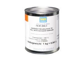 Warnex 0131 WHI - Laca protectora blanca 1 kg