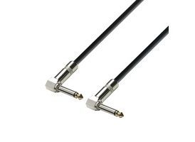 Adam Hall Cables K3 IRR 0030 Cable de Instrumento de Jack 6,3 mm mono acodado a Jack 6,3 mm mono