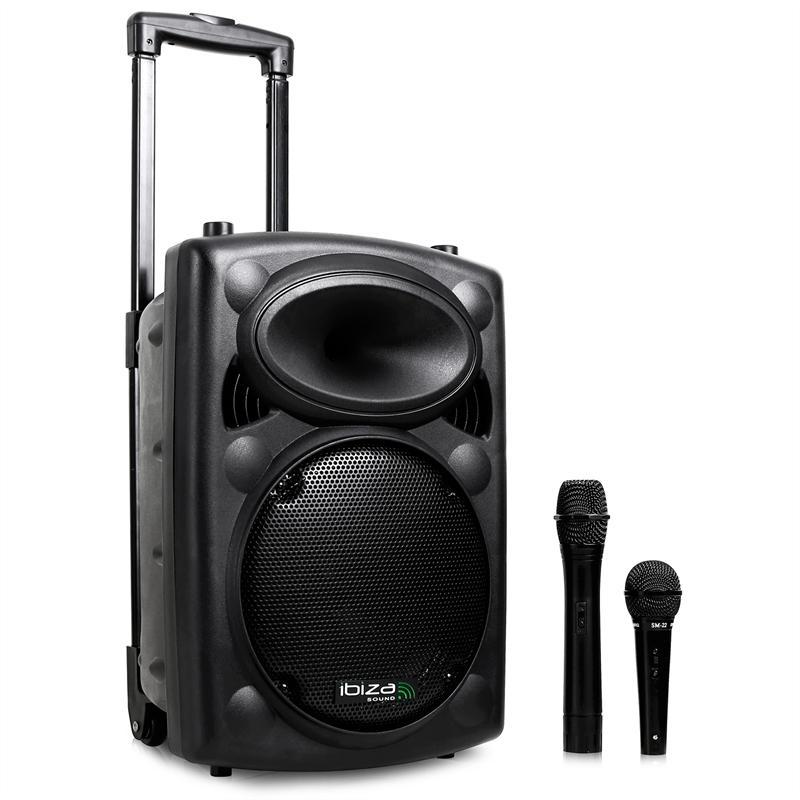 Ibiza Sound PORT8VHF-N Sistema portable con batería