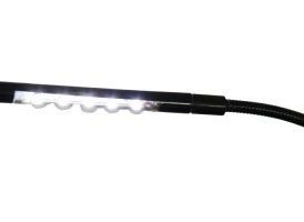 Ibiza GNK10 USB - Lámpara de cuello de cisne USB