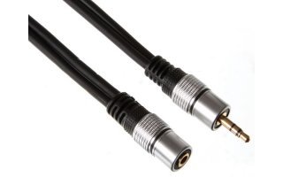 PAC207T025 - jack 3,5 stereo a jack 3,5 hembra stereo - 2.5 m