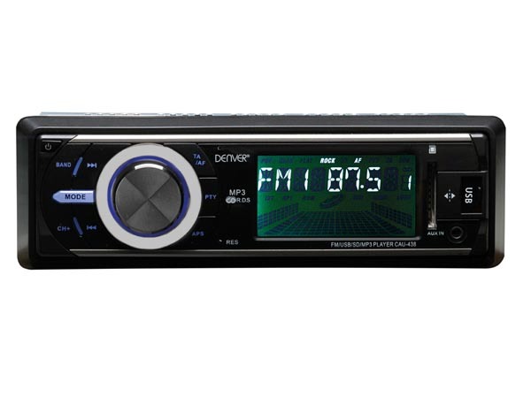 Denver CAU-438 Radio RDS FM/AM + USB / SD + Auxliar