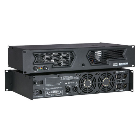 Skytec SKY-600B Amplificador de sonido 2x 300W max. Negro