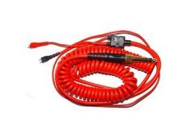 Cable espiral Sennheiser HD 25 - Rojo 3.5 m