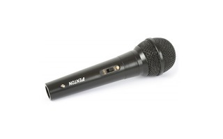 Fenton Microfono, dinamico, 600 Ohms, cable integrado - negro