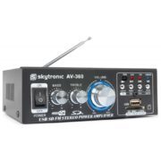 SkyTronic Amplificador Karaoke con FM/SD/USB/MP3