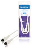 Cable de audio digital Toslink color blanco 1,00 m