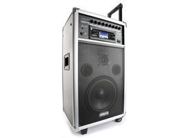 Vonyx ST100 MK2 Sistema Portatil 8" BT/CD/MP3/UHF