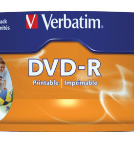 DVD-R 4.7 GB 16x Matt Silver imprimible pack de 25 uds.