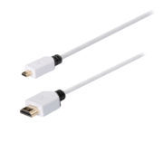 Cable de Alta Velocidad HDMI™ con Conector Ethernet HDMI™ a Conector Micro HDMI™ de 1,00 m