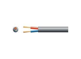 PD Connex Cable altavoz linea de 100V, 2 x 2.5mm, 25A, Negro, 100m