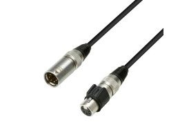 Adam Hall Cables K5 DIJ 0300 - Cable DMX 5-Pin-HD-Neutrik de XLR macho a XLR hembra 3 m