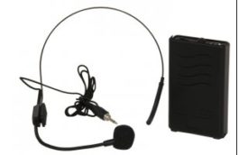 Micrófono diadema para Ibiza Port UHF 8 / 10 / 12 y 15 - Frecuencia 865 Mhz