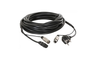 PD Connex Audio Combi Cable Schuko - XLR F / IEC F - XLR M 20m