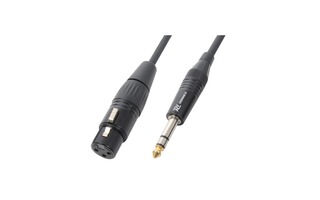 PD Connex Cable XLR Hembra/6.3mm Stereo 1.5m