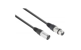 Power Dynamics Cable 5-PIN DMX Macho XLR - Hembra XLR 3.0m