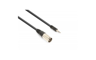 Vonyx Cable XLR Macho-Jack 3.5 Stereo (0.5m)