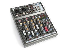 Vonyx VMM-F401 Mezclador Musicos 4 canales